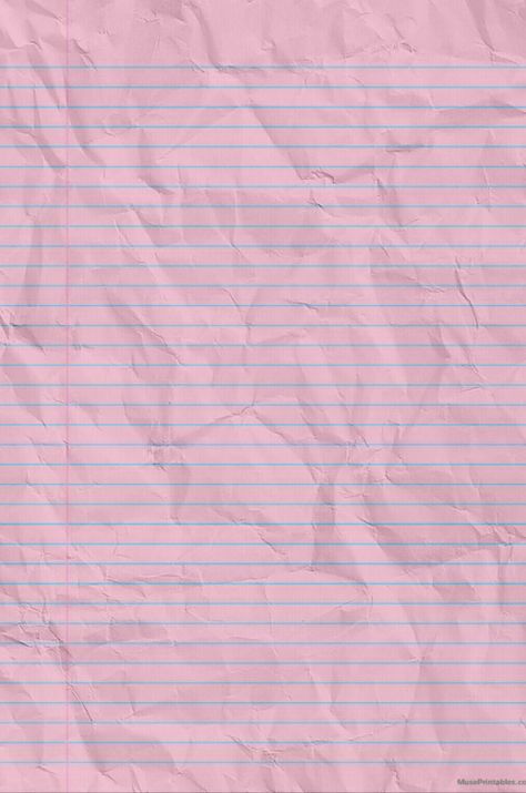 a piece of paper in a ruler Cute Scrapbook Background, Pink Design For Scrapbook, Templete Aestetic, Digital Scrapbook Background, Colored Paper Background Design, Pink Paper Aesthetic, Pink Notebook Paper, Cute Pattern Paper, Blank Notebook Page