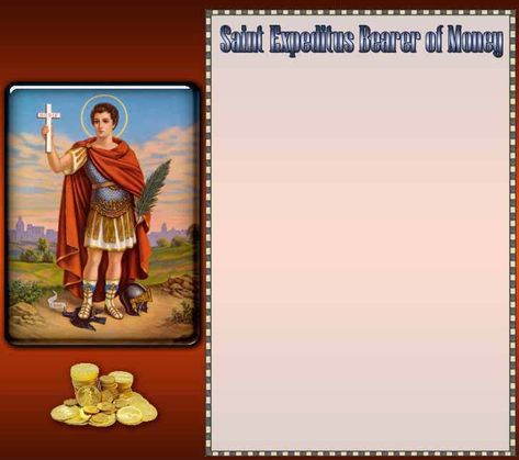 Saint Expeditus St Expedite, Candle Work, Baron Samedi, Papa Legba, God Answers Prayers, Getting A Job, Answered Prayers, Get A Job, Career Success