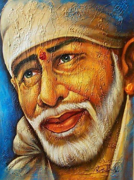 Sai Baba Painting, Sai Baba Images, Sai Nath, साईं बाबा, Ram Krishna, Shirdi Sai Baba, Shirdi Sai Baba Wallpapers, Sai Baba Hd Wallpaper, Ram Image