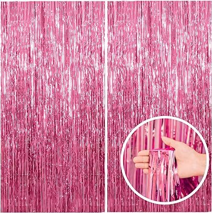 Amazon.com: 2 Pack Pink Backdrop Party Decorations Tinsel Curtain Party Backdrop Foil Fringe Birthday Decorations Photo Booth Streamer Backdrop Pink Theme Bachelorette Graduation Party Decorations : Electronics Tinsel Curtain, Streamer Backdrop, Graduation Party Decorations, Pink Backdrop, Pink Theme, Party Backdrop, Pink Themes, Backdrop Decorations, Graduation Party Decor