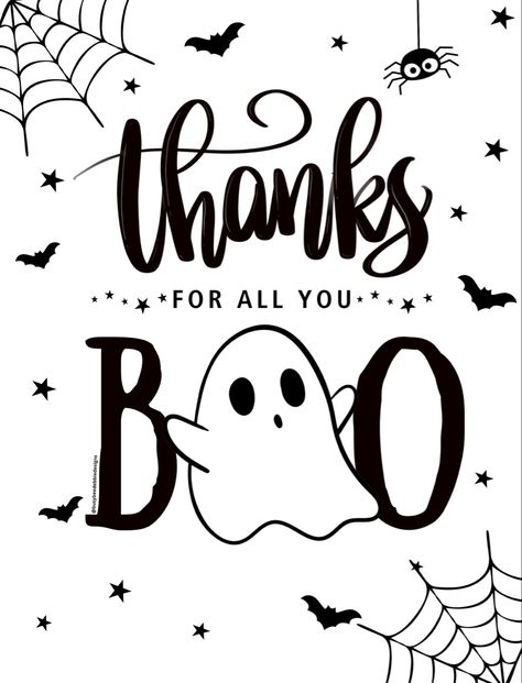 Add a touch of spooky gratitude to your workplace this Halloween with my printable Halloween thank you signs and treat tags. Whether taped to a box of delicious donuts or displayed as a standalone sign, it's the perfect way to show appreciation to your hardworking staff in a fun and festive way. Thank You Halloween, Halloween Thank You, Fun Halloween Sayings, Halloween Staff Appreciation Ideas, Work Christmas Party Games, Thank You Poster, Thank You Printable, Work Christmas Party, Appreciation Printable