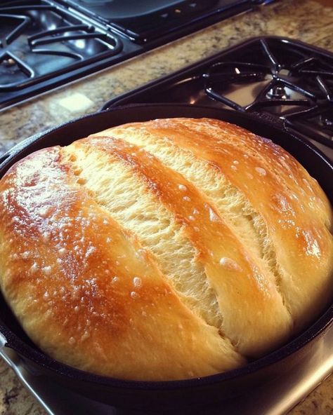 Stovetop Bread Recipe, Stovetop Bread, Stove Top Bread Recipe, Alex Guarnaschelli, Yummy Bread, Active Dry Yeast, Yeast Breads, Leftover Bread, Bread Ingredients