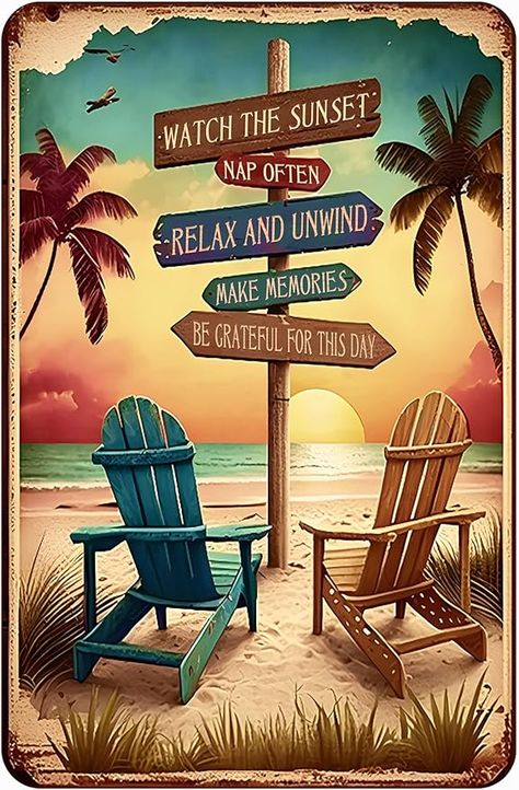 Amazon.com: Retro Tin Signs Beach Room Decor Vintage Beachy Bedroom surfboard Wall decor 12x8 Inches Sign For Surfer Girl Aesthetic : Home & Kitchen Strand Decor, Surfer Girl Aesthetic, Beach Room Decor, Beachy Bedroom, Surf Vintage, Surfboard Wall, Retro Tin Signs, Beach Room, Retro Metal Signs