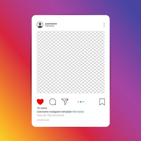 Instagram Post Frame Template, Instagram Post Frame Design, Insta Post Template, Instagram Post Frame, Template For Instagram Post, Instagram Invitation, Instagram Template Free, Instagram Photo Frame, Free Printable Invitations