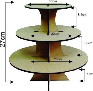 Diy Cupcake Stand, Coffee Mug Display, Cake Pop Stands, Cake And Cupcake Stand, Tiered Cake, Cupcake Stand, Cardboard Furniture, Diy Cardboard, Diy Cake