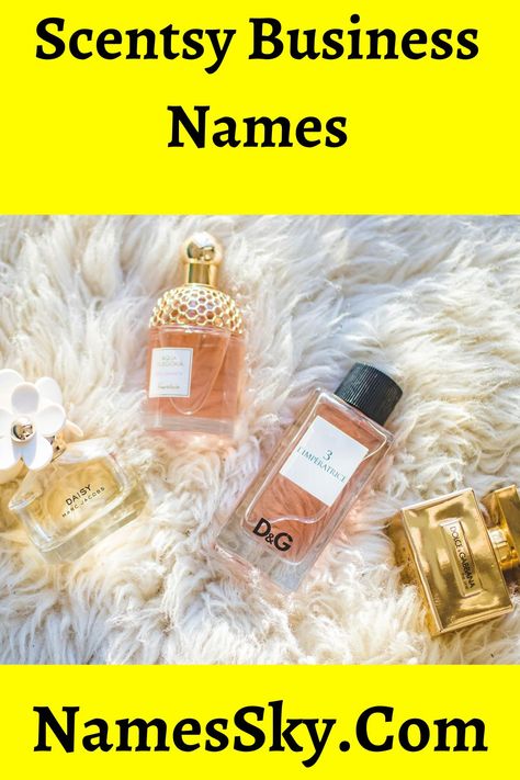 For a successful business establishment, the first thing you need to consider is giving your the name for scentsy business. Name is one of the primary things that your customers will see first and decide on whether they should visit your place or not. So coming up with appealing scentsy business names ideas is crucial. Check this blog for some cool ideas for making such names. @scentsy @scentedsatisfaction @scentsbymaria @go_perfume @brandbucket Scentsy Business Names Ideas, Scentsy Group Name Ideas, Scentsy Name Ideas, Perfume Store Name Ideas, Scentsy Business Names, Perfume Shop Name Ideas, Scent Name Ideas, Perfume Business Name Ideas, Perfume Brand Name Ideas