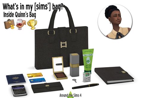 Around the Sims 4 | Custom Content Download | Handbag clutter Around The Sims 4, The Sims 4 Custom Content, Sims 4 Blog, Die Sims 4, Sims Baby, Sims 4 Clutter, Sims 4 Bedroom, My Sims, Tumblr Sims 4