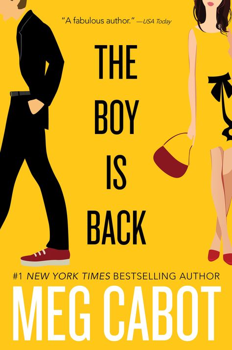 The Boy Is Back by Meg Cabot, Out Oct.18 Meg Cabot, Beautiful Book Covers, The Boy, Book Authors, Reading Online, Book Lists, Romance Books, Scandal, Book Recommendations