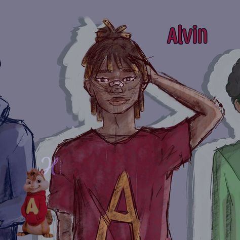 🐿️ Little sketch of Alvin and the Chipmunks • Human Version 🐿️ • It’s pretty easy to figure out which one is my fav! • • Time • 4h • • Tags • #digitalart #procreate #characterdesign #characterart #ocdrawing #myoc #digitalartist #alvinandthechipmunks #alvin #simon #theodore #fanart Chipmunks As Humans, Simon Chipmunk Fanart, Alvin And The Chipmunks Human, Alvin And The Chipmunks Fanart, Simon Chipmunk, Alvin Simon Theodore, Acubi Fashion, Human Version, Oc Drawings