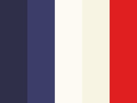 Red White And Blue Color Scheme, Blue Black Red Color Palette, Navy Blue And Red Color Palette, Red White Blue Color Palette, Red White And Blue Color Palette, Red And Blue Branding, Red Blue Palette, Blue Color Pallet, Navy Color Palette