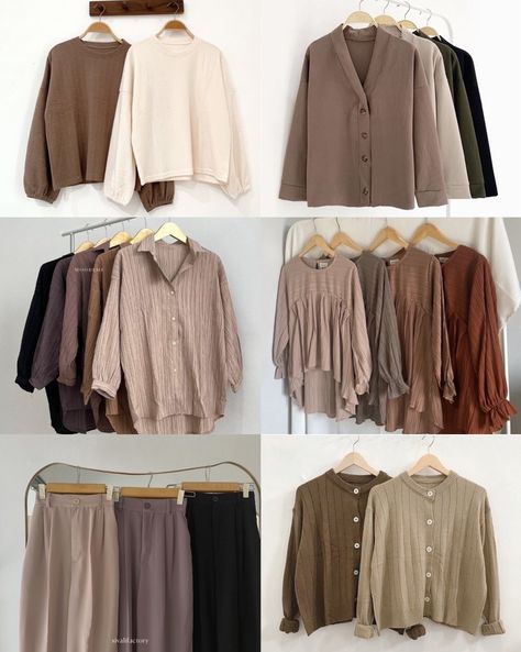 Hijab Colors For Skin Tones, Warm Tone Outfits, Warm Skin Tone Colors, Outfit Muslim, Hijab Ideas, Hijab Colors, Outfit Hijab Casual, Olive Skin Tone, Warm Skin Tone