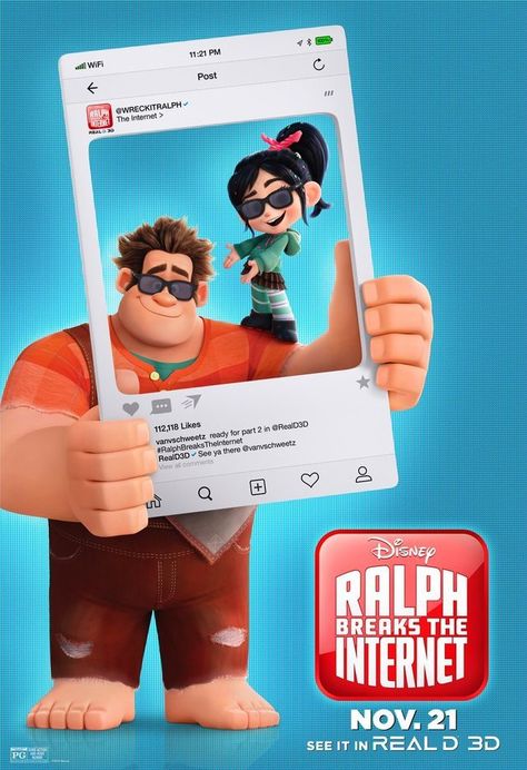 Wreck It Ralph Costume, Wreck It Ralph Movie, Vanellope Y Ralph, Ralph Breaks The Internet, Disney Movie Posters, Film Clips, Walt Disney Animation, Wreck It Ralph, Disney Infinity