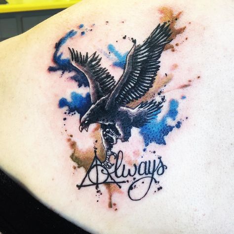 First Tattoo. Harry Potter inspired. Ravenclaw for life. Ravenclaw Tattoo, Matching Love Tattoos, Harry Potter Tattoo Sleeve, Tattoo Harry Potter, Hp Tattoo, Ravenclaw Aesthetic, Harry Potter Tattoos, Harry Potter Tattoo, Harry Potter Ravenclaw