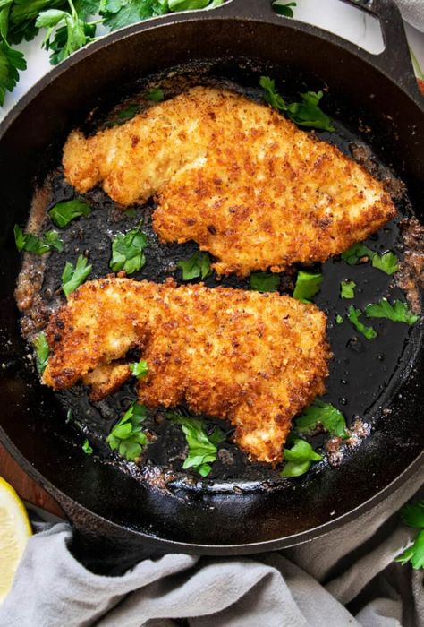 Chicken Cutlet Dinner Ideas, Easy Chicken Cutlet Recipes, Italian Chicken Cutlets, Easy Italian Chicken, Chicken Dishes For Dinner, Chicken Cutlet Recipes, Chicken Cutlet, Easy Macaroni, Chicken Tonight