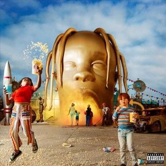 Travis Scott Songs, Travis Scott Album, Rap Album Covers, Travis Scott Astroworld, Cool Album Covers, Rap Albums, Iconic Album Covers, Tame Impala, Gucci Mane