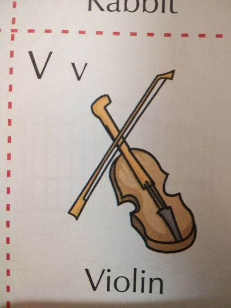 Violin Drawing Easy, Violin Drawing, Paint Sticks, Painted Sticks, Drawing Easy, Violin, Easy Drawings, Music Instruments, Alphabet