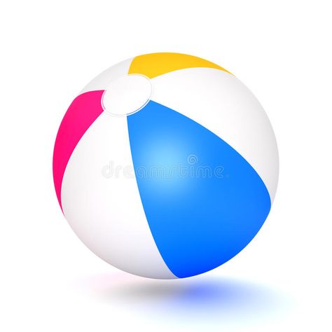 White Background Computer, Path Illustration, Beach Ball Party, Background Computer, Ball Party, Beach Ball, Stock Photography Free, Flyer Design, Ball Exercises