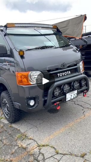 Toyota Hiace Modified, Toyota Hiace Campervan, Hiace Camper, Hiace Van, Toyota Van, Van Home, Toyota Hiace, Style 2023, 10k Views