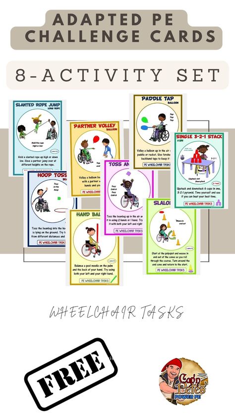 Embracing Diversity and Inclusion in Physical Education: A Guide for Educators Adaptive Pe Activities Wheelchair, Adaptive Physical Education Activities, Adaptive Pe Activities, Adaptive Activities, Pe Equipment, Adapted Pe, Adapted Physical Education, Formative And Summative Assessment, Physical Education Lessons