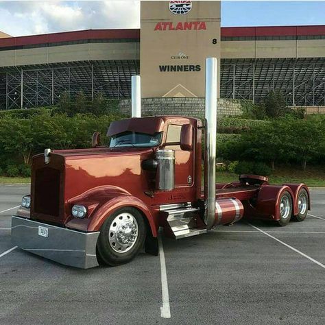 Cars For Girls, Big Cars, Custom Big Rigs, Show Trucks, Kenworth Trucks, Peterbilt Trucks, Big Rig Trucks, Large Cars, Dump Trucks