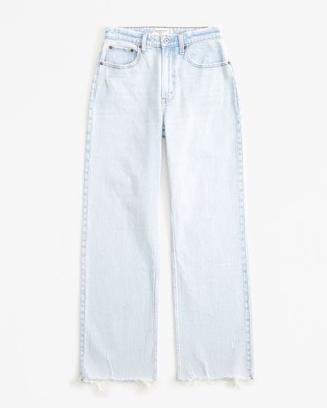 Women's Curve Love High Rise 90s Relaxed Jean | Women's Bottoms | Abercrombie.com High Rise 90s Relaxed Jean, Comfortable Fall Outfits, Dressy Jeans, Outfit Inso, Abercrombie Jeans, Women's Bottoms, Abercrombie And Fitch Jeans, Relaxed Jeans, Preppy Outfits