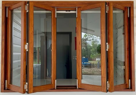 Wooden front door