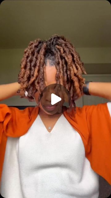 Dreads And Headwraps, Dreadlocks With Headwrap, Locs And Scarves, Short Locs Hairstyles For Women Dreadlock Styles Dreads Hair, Hair Wrap With Locs, Loc Styles With Headband, Long Fluffy Locs, At Home Loc Styles, How To Wrap Locs In A Scarf