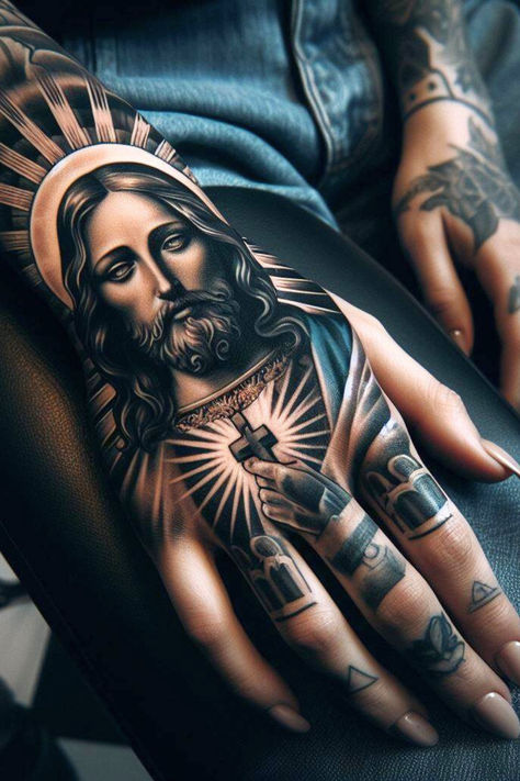 San Judas Tattoo For Women (Guide With Examples)
#women #earm #womensmall #tadeotattoo #small #womenarm #mensanjudas #forearm #womenhand #tattoodesign #stattoo sleeve #womenleg #religioustattoo #spiritualtattoo San Judas Hand Tattoo, Word Tattoos For Men Forearm, San Judas Tattoo Women, Angel Tattoo Hand, San Judas Tadeo Tattoo For Women, Catholic Tattoos Sleeve, Og Tattoos, Saint Jude Tattoo, Cholo Tattoo Ideas