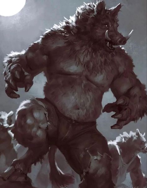 Taran Fiddler, Dungeons And Dragons Art, Werewolf Art, Fantasy Monster, Creature Concept Art, Arte Animal, Creature Concept, Monster Art, Time Lapse