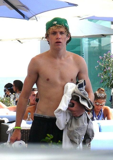 25 of the Hottest Shirtless Pictures of One Direction One Direction Shirtless, Punk Edits, Niall Horan Baby, One Direction Niall, One Direction Images, Niall And Harry, Eleanor Calder, Surfer Dude, Irish Princess