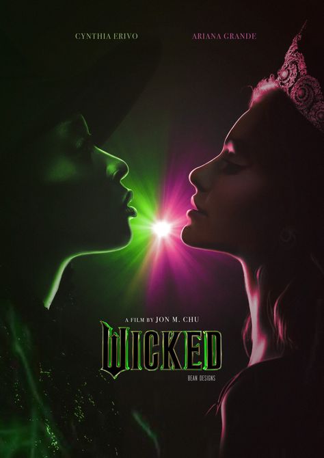 Wicked Poster, Ariana Grande Poster, Elphaba And Glinda, Ariana Grande Album, Wicked Musical, Glinda The Good Witch, Cynthia Erivo, Ariana Grande Wallpaper, Ariana Grande Photoshoot