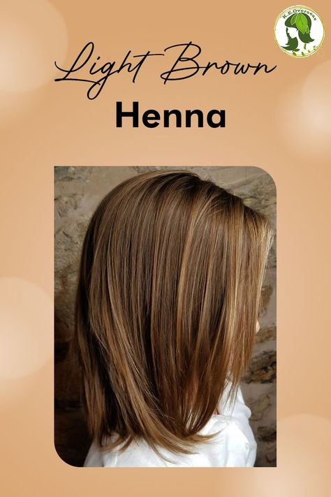 Light Brown Henna Brown Hair Henna, Hair Henna, Light Brown Hair Color, Natural Brown Hair, Brown Henna, Henna Powder, Brown Hair Color, Henna Hair, Boost Hair Growth