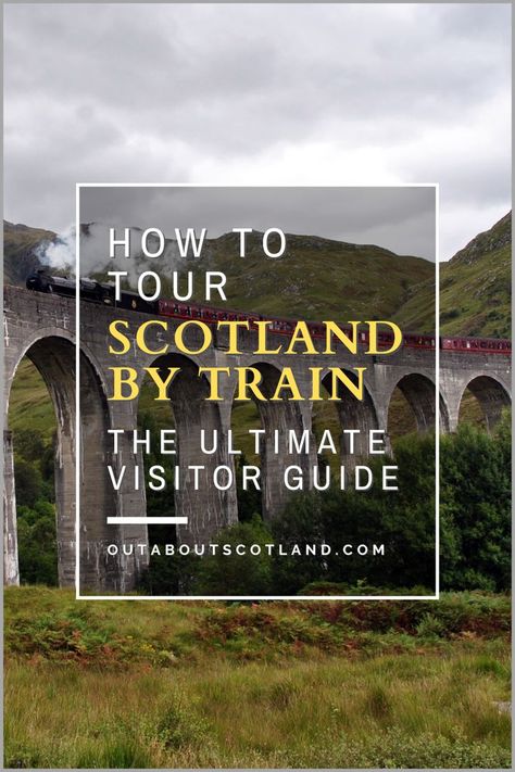 Discover the best train journeys in Scotland in this ultimate guide that includes train travel tips, advice on saving money on tickets, and a complete 8-day train tour of Scotland. Train Tours Of Scotland, Train In Scotland, Scotland Train Tour, Scotland By Train Itinerary, Scotland Train, Scotland By Train, Scotland Travel Guide, Tour Scotland, Scotland Vacation