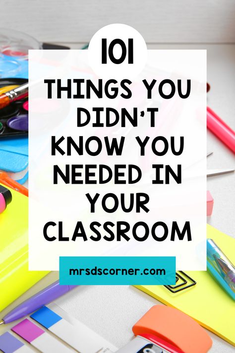 Are you setting up a new classroom or getting ready for your first teaching job? Here is the ultimate list of non-teacher supplies to keep in your classroom. On this list you will find things that will make your day easier as a special education teacher or classroom teacher. This must have list will help you outfit your classroom with everything you could possibly need. Or if you are a parent looking for a teacher gift, grab a few items from this list and make a wonderful teacher gift basket. Teacher Supply Gift Basket, First Time Teacher Supplies, Sped Teacher Must Haves, Teacher Supply List, Teacher Necessities, Teacher Wish List Ideas, Elementary Classroom Must Haves, New Teacher Must Haves, Amazon Teacher Must Haves