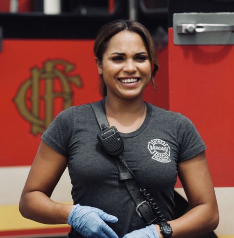 Gabriella Dawson, 9 1 1 Eddie, Chicago Fire Gabby, Gabriela Dawson, Gabby Dawson, Monica Raymund, Eddie Diaz, Fire House, Chicago Med