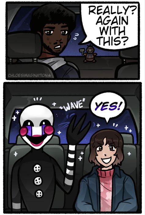 #puppet #fnafmovie Wisteria Tree, Fnaf Oc, Fnaf Sb, Animatronic Fnaf, Fnaf Movie, Star Comics, Fnaf Comics, Fnaf Stuff, Fnaf Memes