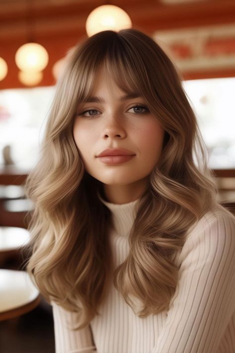 Retro Glam Waves with Bangs for round face Vintage Curls With Bangs, Glam Hairstyles With Bangs, Wedding Color Schemes Spring, Vintage Curls, Glam Waves, Bangs For Round Face, Beach Wedding Colors, Wedding Color Combos, Bob With Bangs