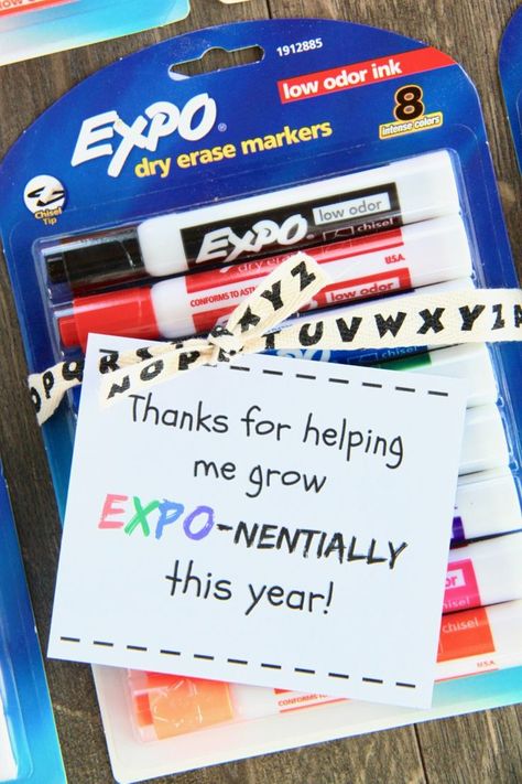 Expo Marker Teacher Gift Idea Teacher Gift From Student Teacher, Student Teaching Gifts For Teacher, Cooperating Teacher Gifts Goodbye, Student Teacher Goodbye Gifts, Cooperating Teacher Gifts, Gifts For Cooperating Teacher, Mentor Teacher Gifts Student Teaching, Teacher Gifts From Student Teacher, Gift For Mentor Teacher