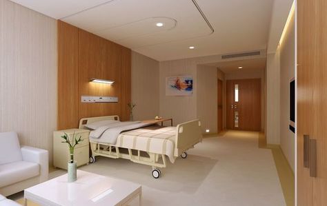 Inpatient Room, Ward Room, Children Hospital Design, Senior Living Interior Design, Healthcare Interior Design, Peking University, Healthcare Architecture, Hospital Interior, Vip Room