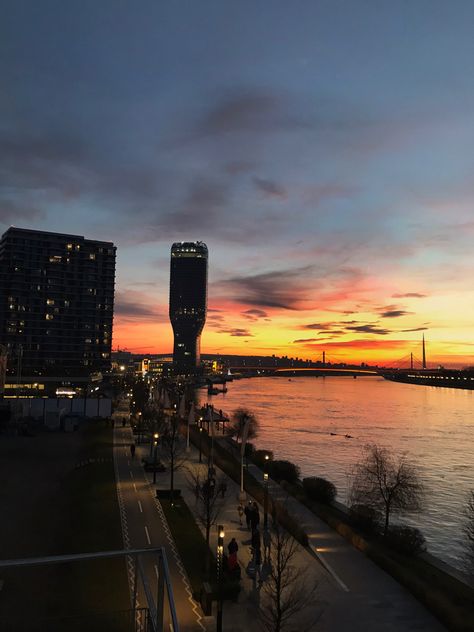 Belgrade Waterfront Night, Belgrade Waterfront, Serbia Travel, Instagram Profile Pic, Beach Sunset Wallpaper, Belgrade Serbia, Visit Dubai, Instagram Photo Inspiration, Sunset Pictures