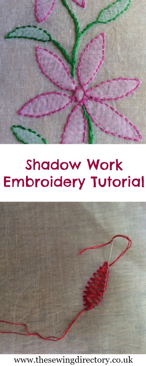 Shadow Work Embroidery, Shadow Stitch, Crewel Embroidery Tutorial, Crewel Embroidery Kits, Embroidery Tutorial, Hand Work Embroidery, Home Decor Projects, Crewel Embroidery, Hand Embroidery Stitches