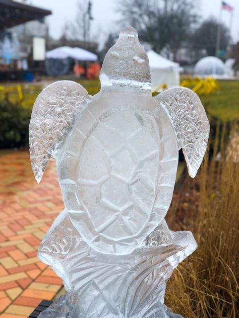 Winter Stem, Winter Stem Activities, Ice Festival, Chainsaw Sculpture, Richmond Indiana, Ice Carving, Cultural Crafts, Ice Art, Ice Sculpture