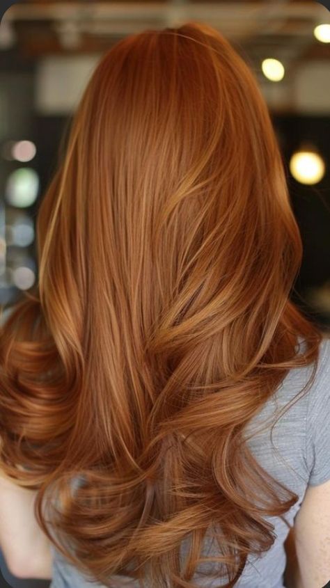 Highlighted Auburn Hair, Sunrise Blonde Hair, Copper Hair Straight, Caramel Ginger Hair, Golden Auburn Hair, Hair Colors For Blue Eyes, Pretty Red Hair, Strawberry Blonde Hair Color, Ginger Hair Color