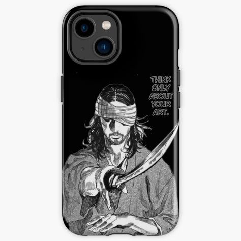 Think Only About Your Art, Vagabond Manga, Iphone Case, Iphone Cases, Iphone, For Sale, Anime, Art