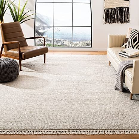 Safavieh Casablanca Shag Collection CSB529B Handmade Fringe Wool 0.8-inch Thick Area Rug, 8' x 10', Beige Safavieh Furniture, Rug Size Guide, Moroccan Area Rug, Malmo, Shag Area Rug, Rectangular Rugs, Beige Rug, Beige Area Rugs, Joss And Main