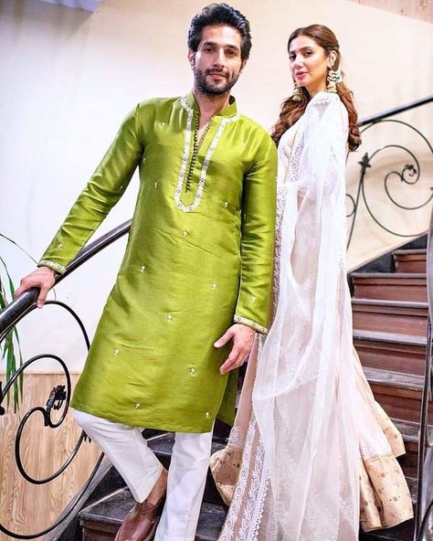 Bilal Ashraf, Sadaf Kanwal, Raw Silk Kurta, Kurta Pants, Eid Outfit, Mahira Khan, Pakistani Celebrities, Silk Kurta, Kurta With Pants