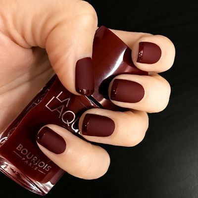 Maroon Nail Designs, Red Matte Nails, Ongles Gel French, Prom Nails Silver, Wine Nails, Dark Red Nails, Maroon Nails, Matte Nails Design, Burgundy Nails