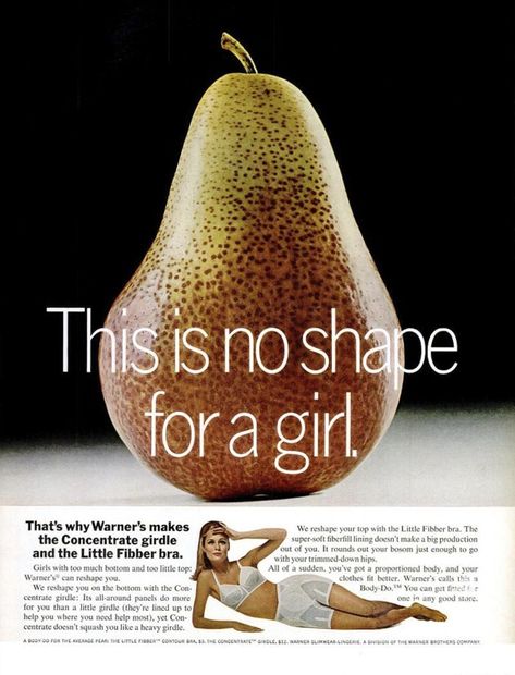 ‘This Is No Shape for a Girl’: The Troubling Sexism of 1970s Ad Campaigns - The Atlantic Funny Ads, Beauty Ad, Old Advertisements, Retro Ads, Old Ads, Aging Well, Female Body, Magazine Ads, Vintage Vogue