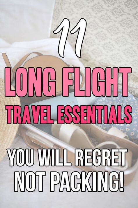 International Travel Essentials, Travel Life Hacks, Flight Travel, Flight Essentials, Long Flight, International Travel Tips, Long Flights, Airplane Travel, Travel Info