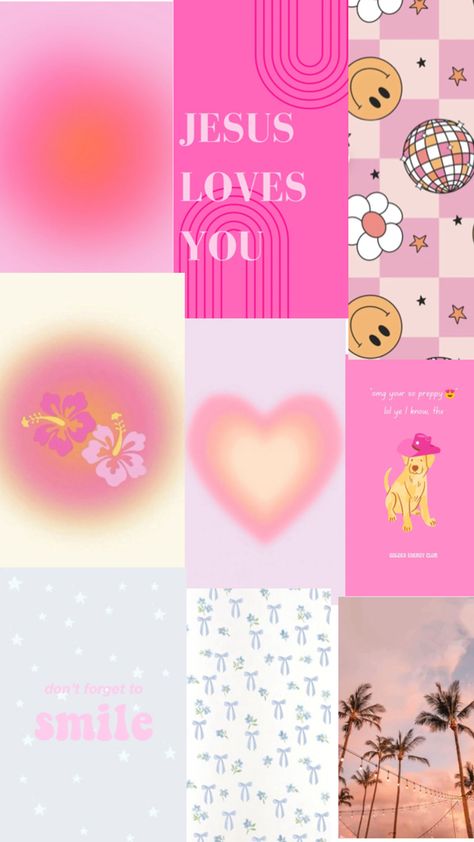 Cute and preppy wallpaper 🫶🏼✨❤️🎀💅🏼🌸🍄 Athstetic Phone Wallpaper, Cute Wallpapers Preppy, Preppy God Wallpaper, Wallpaper Backgrounds Preppy, Preppy Jesus Wallpaper, Cute Preppy Wallpapers, Verse Backgrounds, Preppy Backgrounds, Room Pics